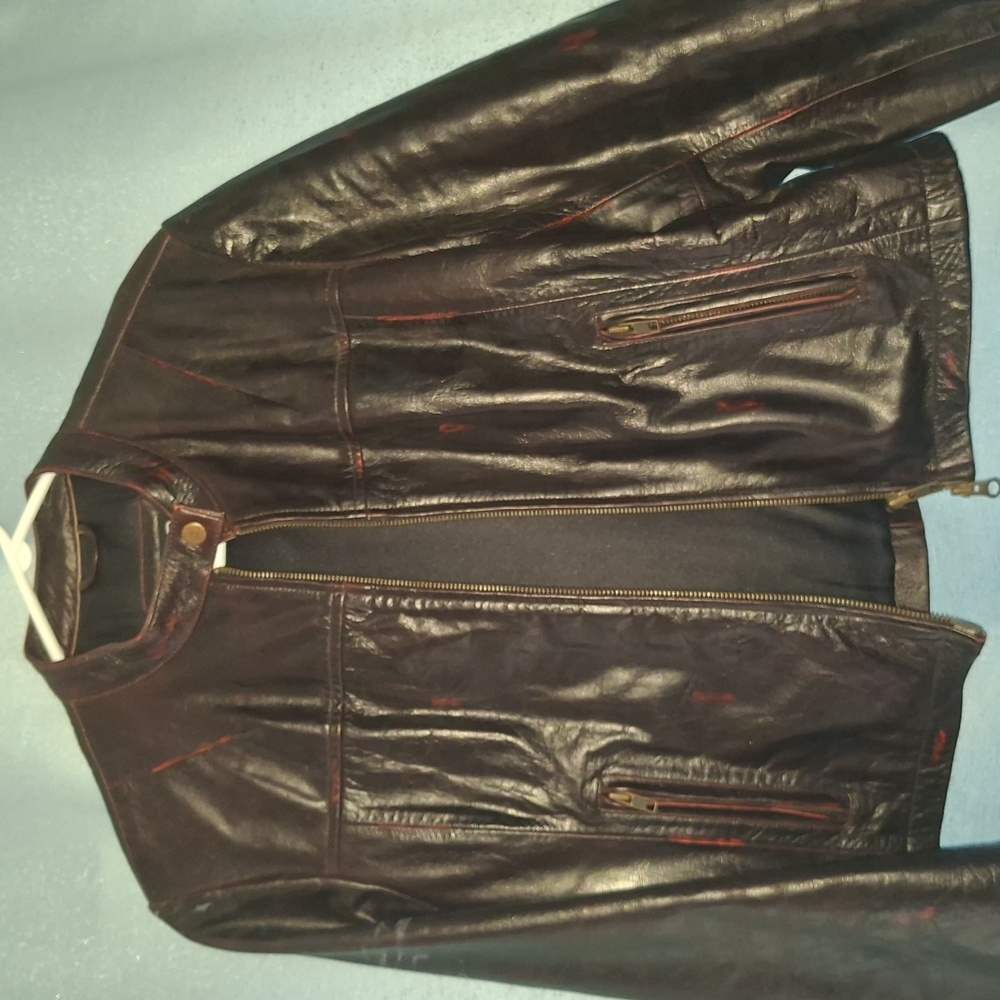 80's Women's‎ C.L.Y.S. Black Leather Jacket